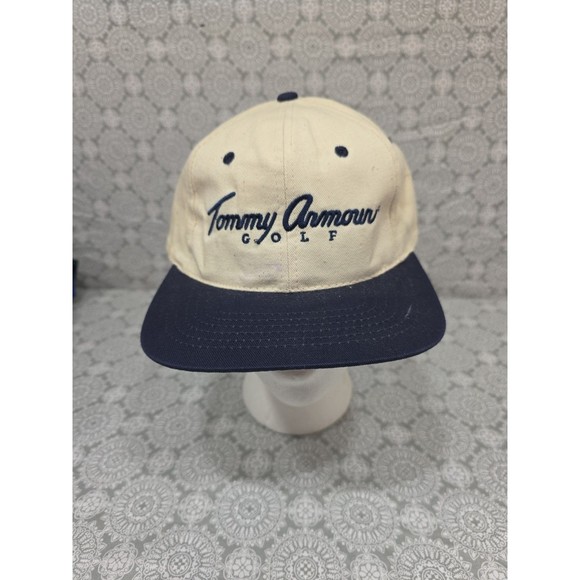 Vintage 90's Tommy Armour Golf Adjustable Hat‎ Embroidered  Strapback SPOTS - Picture 1 of 7
